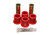 Energy Suspension 82-96 Ford F100/F150 2WD Red Rear Frame Shackle Bushing Set - 4.2133R Photo - Primary