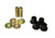 Energy Suspension 05-13 Toyota Tacoma 2wd/4wd Black Rack & Pinion Bushings - 8.10106G Photo - Primary