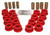 Energy Suspension 84-95 Chevy Corvette Red Rear End Control Arm Bushing Set - 3.3145R Photo - Primary