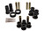Energy Suspension 91-94 Ford Explorer/Bronco II 2WD/4WD Black Rear Leaf Spring Bushing Set - 4.2124G Photo - Primary
