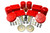 Energy Suspension 18-20 Jeep Wrangler JL Red Front Bump Stop Set (Set of 2) - 2.6115R Photo - Primary