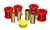 Energy Suspension 97-01 Ford Escort Rear Track Arm Bushing Set - Red - 4.7123R Photo - Primary