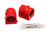 Energy Suspension 04-06 Pontiac GTO 28mm Front Sway Bar Frame Bushing Set - Red - 3.5210R Photo - Primary