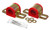 Energy Suspension All Non-Spec Vehicle 2WD Red 33mm Front Sway Bar Bushings - 9.5114R Photo - Primary