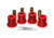 Energy Suspension S-10 Diff Carrier Brkt Bushing - Red - 3.1105R Photo - Primary