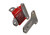 Energy Suspension Chrome Eng Mnt Tall & Narrow - Red - 3.1118R Photo - Unmounted