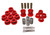 Energy Suspension Gm Cntrl Arm Bushing Set - Red - 3.3142R Photo - Primary