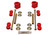 Energy Suspension Gm 4 X Frt Stab Bar Bush - Red - 3.5136R Photo - Primary