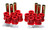 Energy Suspension Fd 2Wd Rr Sprg Bush Set - Red - 4.2116R Photo - Primary