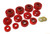 Energy Suspension Fd 4Wd Body Mounts - Red - 4.4104R Photo - Primary