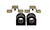 Energy Suspension 1 1/8in Swaybar Bushing Set - Black - 4.5159G Photo - Primary