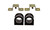 Energy Suspension 1 5/16in Swaybar Bushing Set - Black - 4.5162G Photo - Primary