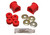 Energy Suspension 24Mm Front Stabilizer Bushings - Red - 8.5114R Photo - Primary