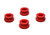 Energy Suspension Shock Bushing Set - Red - 9.8147R Photo - Primary