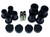 Energy Suspension 05-15 Toyota Tacoma 2WD (5-Lug) Front Control Arm Bushing Set - Black - 8.3142G Photo - Primary