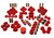 Energy Suspension 90-93 Acura Integra Red Hyper-Flex Master Bushing Set - 16.18104R Photo - Primary