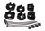Energy Suspension 90-93 Acura Integra Black Motor Mount Inserts (2 Torque Mount Positions) - 16.1109G Photo - Primary
