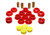 Energy Suspension 02-04 Acura RSX (includes Type S) Red Rear Control Arm Bushing Set - 16.3117R Photo - Primary