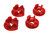 Energy Suspension 01-05 Honda Civic/CRX Red Motor Mount Inserts (Manual Transmission) (2 Torque Moun - 16.1111R Photo - Primary