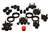 Energy Suspension 92-96 Honda Prelude Black Hyper-Flex Master Bushing Set - 16.18106G Photo - Primary