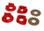 Energy Suspension 88-91 Honda Civic Red Motor Mount Inserts (Manual Transmission) (2 Torque Position - 16.1104R Photo - Primary