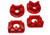 Energy Suspension 92-01 Honda Red Motor Mount Inserts (Manual Transmission) (2 Torque Positions) - 16.1103R Photo - Primary