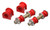 Energy Suspension 90-95 Mazda Protege/323 Red 3/4inch Front Sway Bar Bushing Set (Sway bar end link - 4.5139R Photo - Primary
