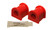 Energy Suspension 06-07 Mitsubishi Eclipse FWD Red 21mm Front Sway Bar Bushing Set - 5.5163R Photo - Primary