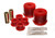 Energy Suspension 00-1/01 Mitsubishi Eclipse FWD Red Front Control Arm Bushing Set - 5.3127R Photo - Primary