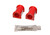Energy Suspension 95-99 Mitsubishi Eclipse FWD/AWD Red 16mm Front Sway Bar Bushings - 5.5133R Photo - Primary