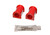 Energy Suspension 95-99 Mitsubishi Eclipse FWD/AWD Red 18mm Front Sway Bar Bushings - 5.5132R Photo - Primary