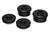 Energy Suspension 95-99 Mitsubishi Eclipse FWD/AWD Black Rear Shock Upper Bushing Set - 5.8104G Photo - Primary