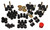 Energy Suspension 79-85 Toyota 4WD Pickup (Except T-100 & Tundra)  Black Hyper-Flex Master Bushing S - 8.18102G Photo - Primary