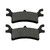 EPI 03-09 Polaris 500-800 Sportsman/ 2014 500 Ranger Brake Pad - WE441871 Photo - Primary