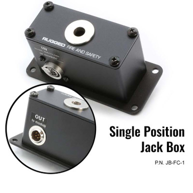 Rugged Radios Jack Box Headset Stations for RRP800 Fire & Safety ...