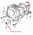 6 VOLT (SHORT ROD) TOP END ENGINE KIT