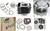 6 VOLT (SHORT ROD) TOP END ENGINE KIT/400020