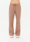 THE UPSIDE women's mocha Jetset Pant is designed for a regular fit and features an elasticated waist with a drawcord and front and back packets. The perfect everyday pant.