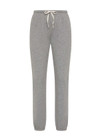 THE UPSIDE women's grey cotton Hit The Road Track Pants are mid-rise with french terry fabrication, a soft elasticated drawcord waistband and cuffs. Made for lifestyle.
