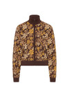 THE UPSIDE women's floral organic cotton Copacabana Margot Knit Jacket offers a relaxed fit and features a floral knit jacquard design, front pockets and contrast ribbed trims. Made for lifestyle.