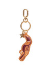 THE UPSIDE women’s yellow Ipanema Keyring is a lifestyle accessory and features a soft toucan charm, gold star detail and embossed logo with metal hardware ring.