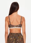 THE UPSIDE women's Laguna Elyssa Bra offers low coverage and features our Laguna palm print with a sweetheart neckline and adjustable straps. Made for yoga & pilates.
