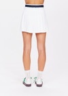 LAVER CADIZ PLEATED SKIRT - WHITE [USW125036]
