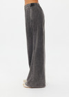 SOHO TOKIO WIDE LEG PANT - WASHED BLACK [USW125043]