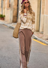 AMANA LONG SLEEVE KNIT TOP - TIE DYE [USW125048]