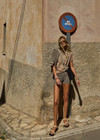 CASTILLA 3IN KNIT SHORT - PEBBLE [USW125052]