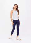 ASHER RACERBACK TANK TOP - GREY MARLE [USW125110]