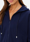 HAMPTONS ALI ZIP UP HOODIE - NAVY [USW125113]