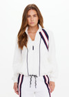 PACIFIC MORGAN ZIP UP JACKET - WHITE [USW225010]