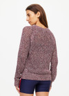 SIRENA OPEN KNIT SWEATER - MULBERRY MARLE [USW225045]